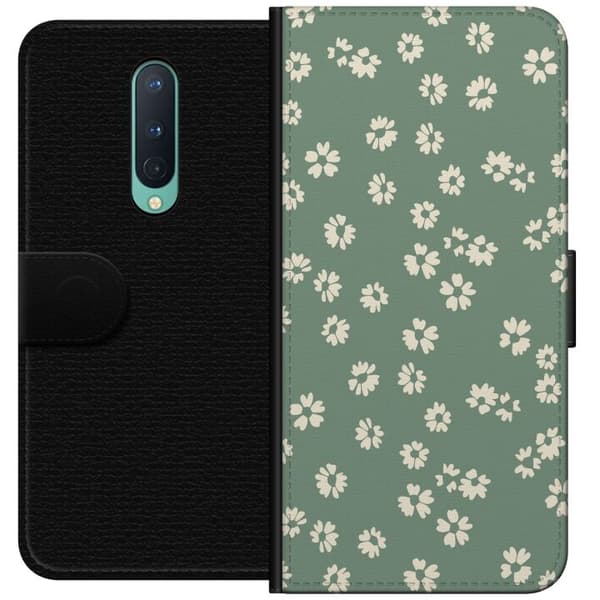 OnePlus 8 Lommeboketui Blomsterdrøm - Fargerikt Blomstermønster