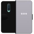 Pikkukuva 1 / 3: OnePlus 8 Lompakkokotelo Lila Blomminimalismi - tyylikäs kukkakuva lila taustalla