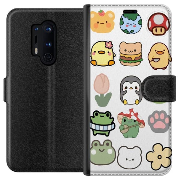 OnePlus 8 Pro Tegnebogsetui Kawaii Friends