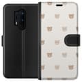 Miniatyrbild 1 av 3: OnePlus 8 Pro Plånboksfodral Teddy Background – gulliga nallar mot mjuk bakgrund