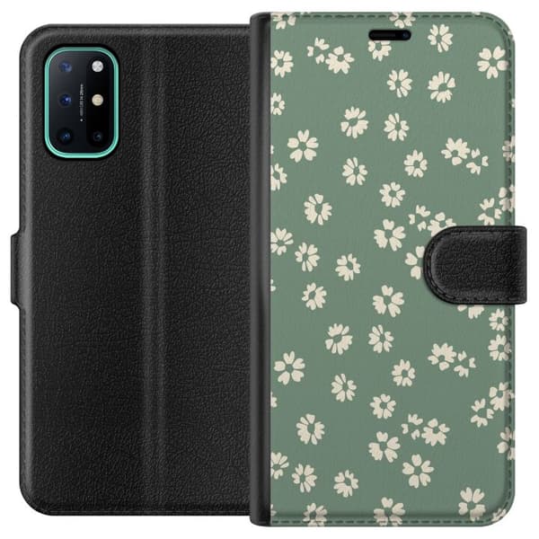 OnePlus 8T Lompakkokotelo Kukkaisunelma - Värikäs Kukkakuvio