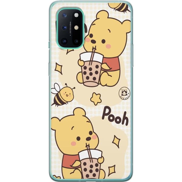 OnePlus 8T Läpinäkyvä kuori Nalle Pooh - klassinen karhumotiivi uudessa tulkinnassa