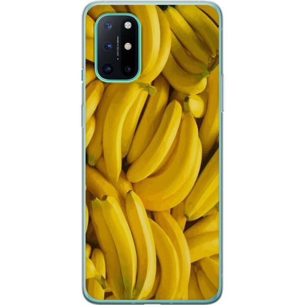 OnePlus 8T Läpinäkyvä kuori Banaani kuvio