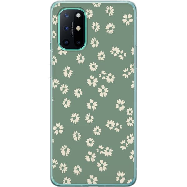 OnePlus 8T Läpinäkyvä kuori Kukkaisunelma - Värikäs Kukkakuvio