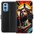 Miniatyrbilde 1 av 3: OnePlus 9 Lommeboketui Jesus & Kort - religiøst motiv med dyp symbolikk