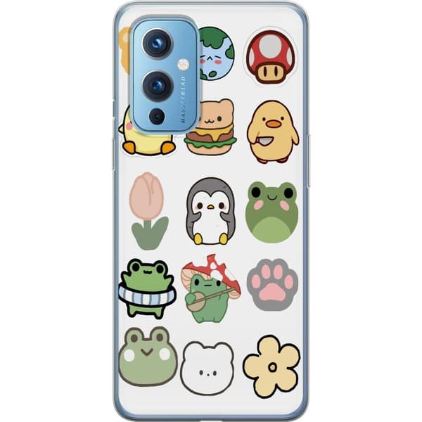 OnePlus 9 Gennemsigtig cover Kawaii Friends