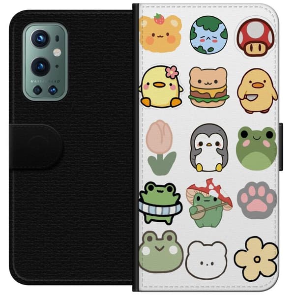 OnePlus 9 Pro Lompakkokotelo Kawaii Friends