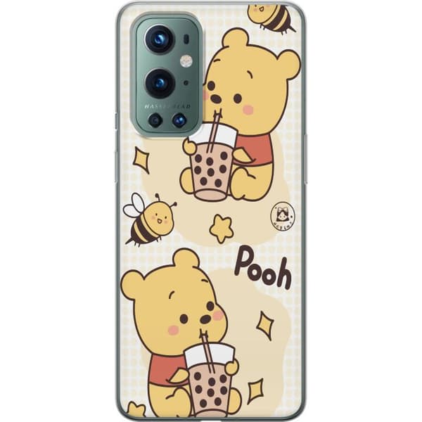 OnePlus 9 Pro Genomskinligt Skal Nalle Pooh Style – klassiskt björnmotiv i ny tolkning