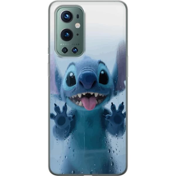 OnePlus 9 Pro Genomskinligt Skal Stitch Window View – Stitch vid ett fönster i söt stil