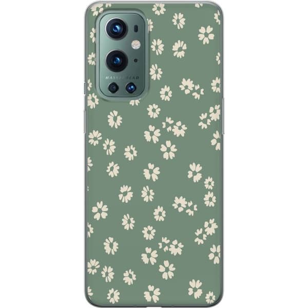OnePlus 9 Pro Gjennomsiktig deksel Blomsterdrøm - Fargerikt Blomstermønster