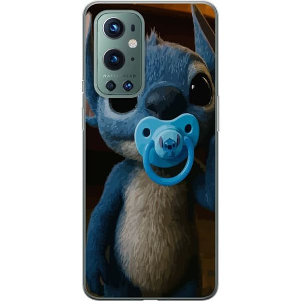 OnePlus 9 Pro Gjennomsiktig deksel Stitch & Napp - babytema med søt karakter