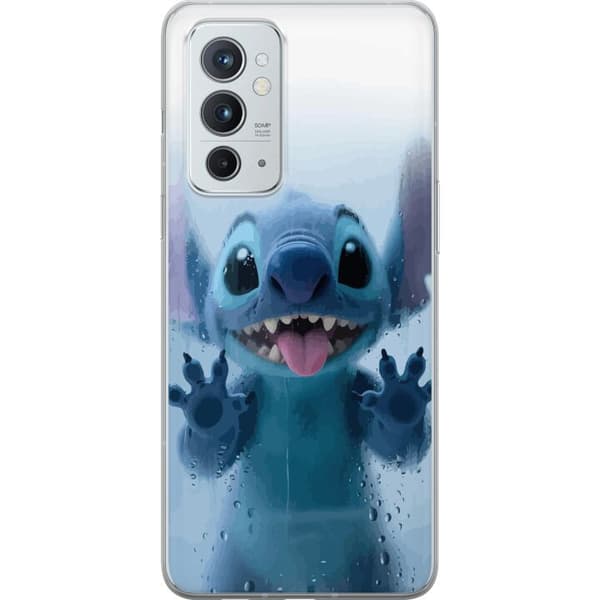 OnePlus 9RT 5G Genomskinligt Skal Stitch Window View – Stitch vid ett fönster i söt stil