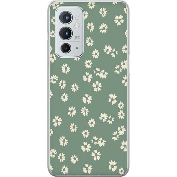 OnePlus 9RT 5G Genomskinligt Skal Blomsterdröm – färgglatt blommönster