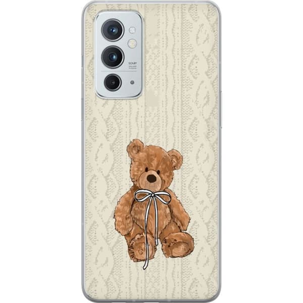 OnePlus 9RT 5G Genomskinligt Skal Liten Nalle – klassisk nalle i enkel design