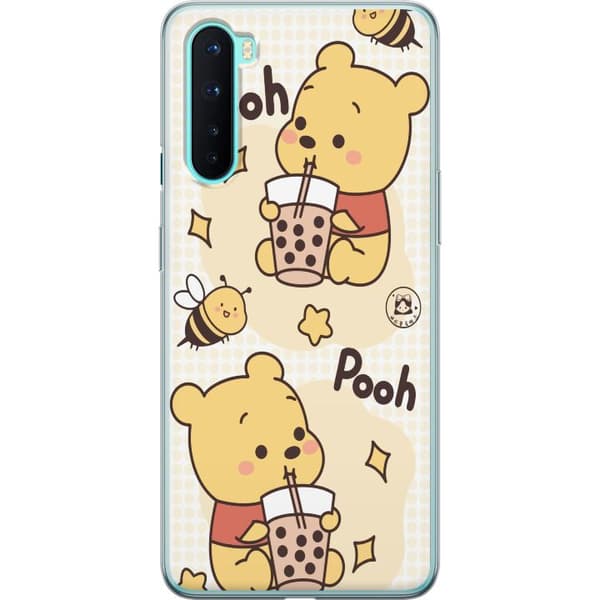 OnePlus Nord Gjennomsiktig deksel Nalle Pooh stil - klassisk bjørnemotiv i en ny tolkning
