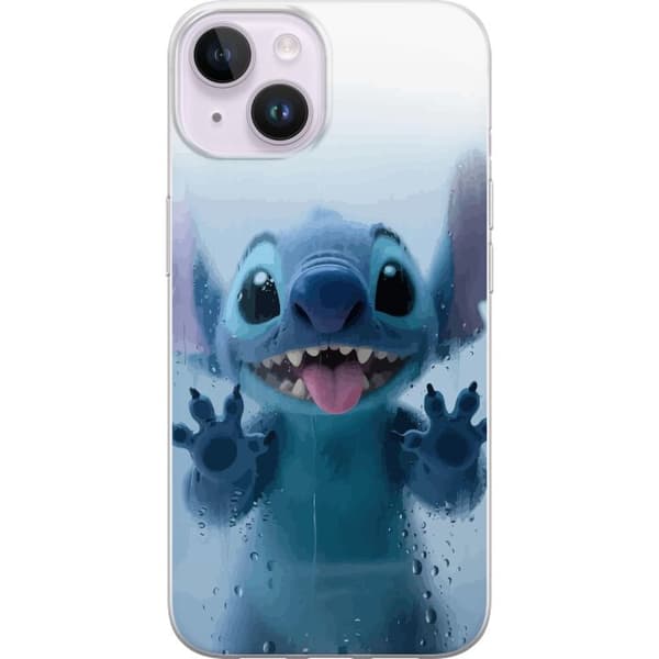 Apple iPhone 14 Gennemsigtig cover Stitch ved et vindue i sød stil