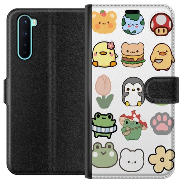 OnePlus Nord Lommeboketui Kawaii Friends