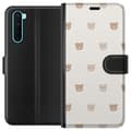 Miniatyrbillede 1 af 3: OnePlus Nord Tegnebogsetui Teddybaggrund - søde teddybjørne mod en blød baggrund
