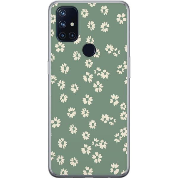 OnePlus Nord N10 5G Genomskinligt Skal Blomsterdröm – färgglatt blommönster