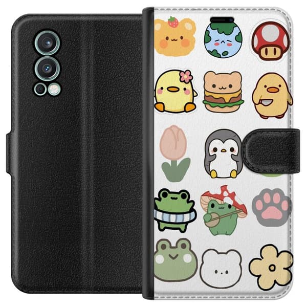 OnePlus Nord 2 5G Lommeboketui Kawaii Friends