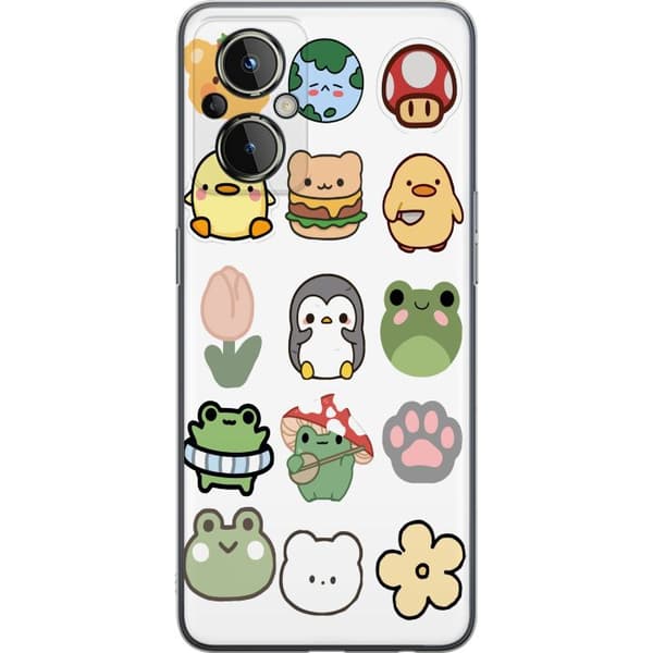 OnePlus Nord N20 5G Gjennomsiktig deksel Kawaii Friends