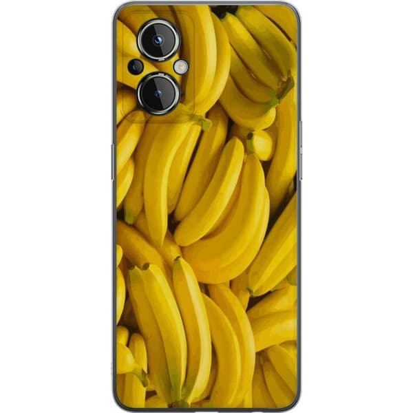 OnePlus Nord N20 5G Läpinäkyvä kuori Banaani kuvio