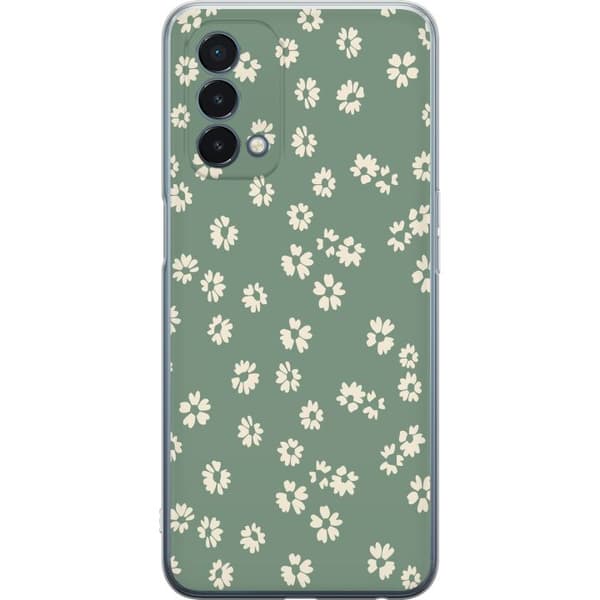 OnePlus Nord N200 5G Gjennomsiktig deksel Blomsterdrøm - Fargerikt Blomstermønster