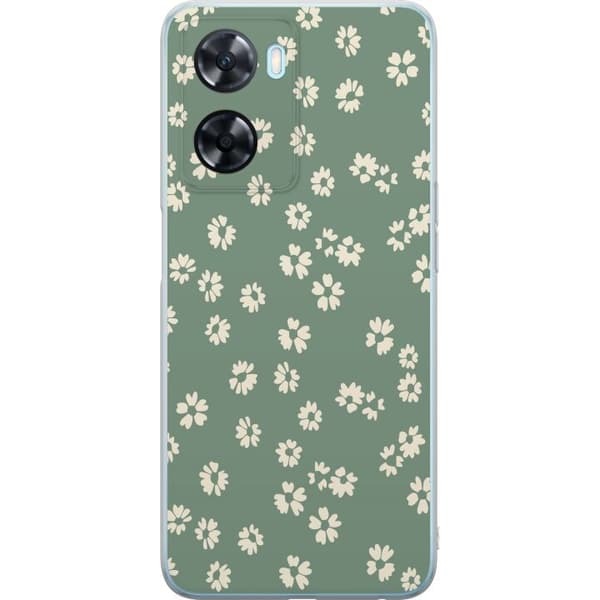 OnePlus Nord N20 SE Genomskinligt Skal Blomsterdröm – färgglatt blommönster