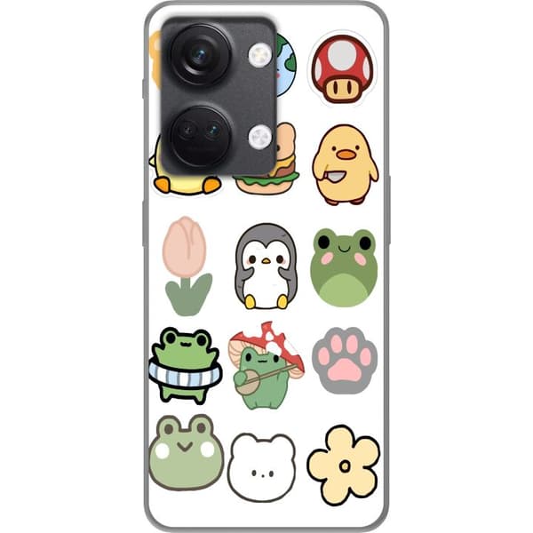 OnePlus Nord 3 Gjennomsiktig deksel Kawaii Friends