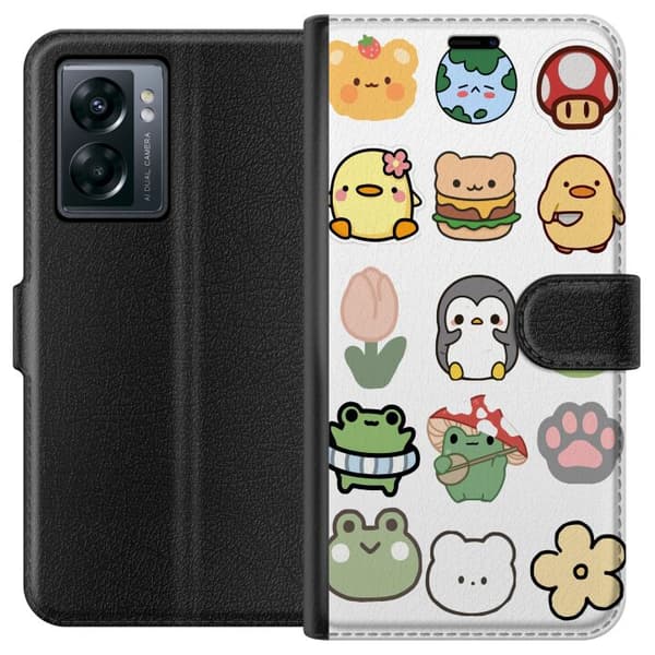 OnePlus Nord N300 Lompakkokotelo Kawaii Friends