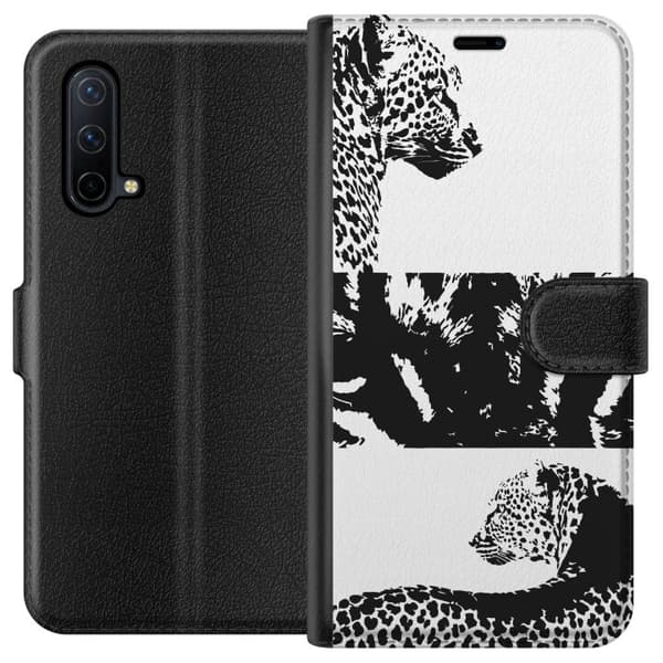 OnePlus Nord CE 5G Lommeboketui Leopard Faces