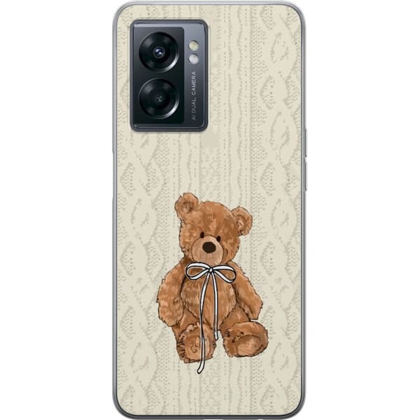 OnePlus Nord N300 Gjennomsiktig deksel Liten Bamse – klassisk bamse i enkel design