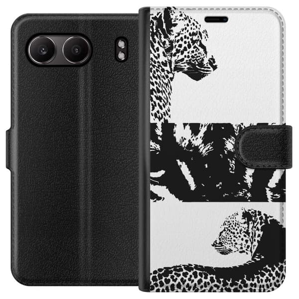 OnePlus Nord 4 Lommeboketui Leopard Faces