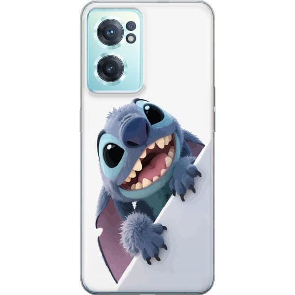 OnePlus Nord CE 2 5G Gjennomsiktig deksel Glad Stitch