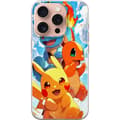 Miniatyrbild 1 av 3: Apple iPhone 16 Pro Genomskinligt Skal Pocket Creatures – inspirerat av Pokémon utan att nämna namnet