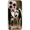 Miniatyrbild 1 av 3: Apple iPhone 16 Pro Genomskinligt Skal Vacker Häst – elegant illustration av hästmotiv