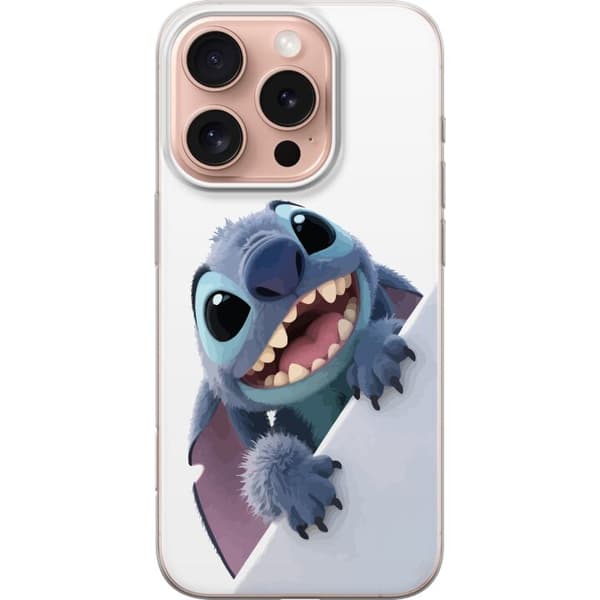Apple iPhone 16 Pro Gjennomsiktig deksel Glad Stitch