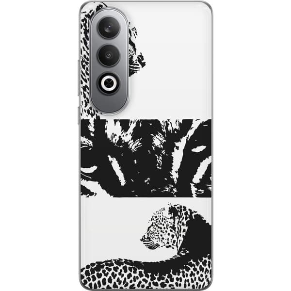 OnePlus Nord CE4 Gennemsigtig cover Leopard Faces