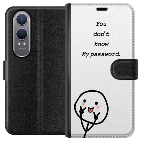 OnePlus Nord CE4 Lite Lommeboketui Du Kjenner Ikke Mitt Passord