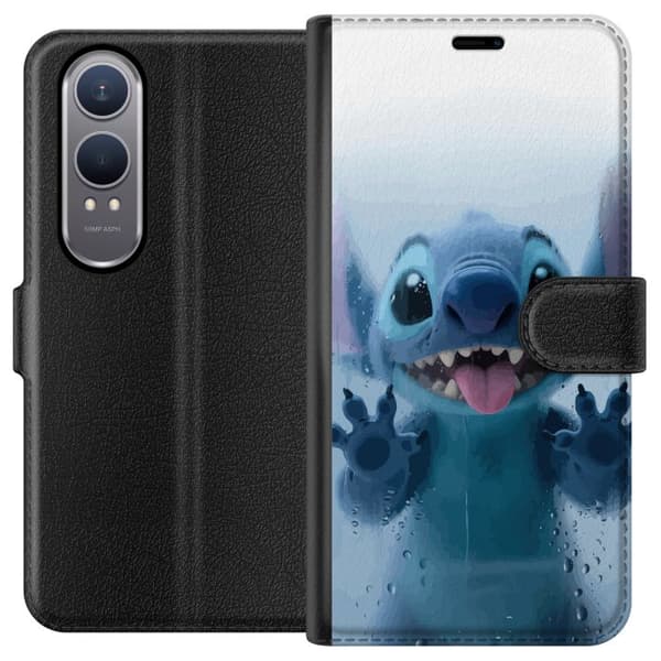 OnePlus Nord CE4 Lite Lommeboketui Søm ved et vindu i søt stil