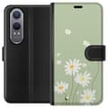 Miniatyrbilde 1 av 3: OnePlus Nord CE4 Lite Lommeboketui Prestekrager - blomstrete mønster i svensk sommerstil