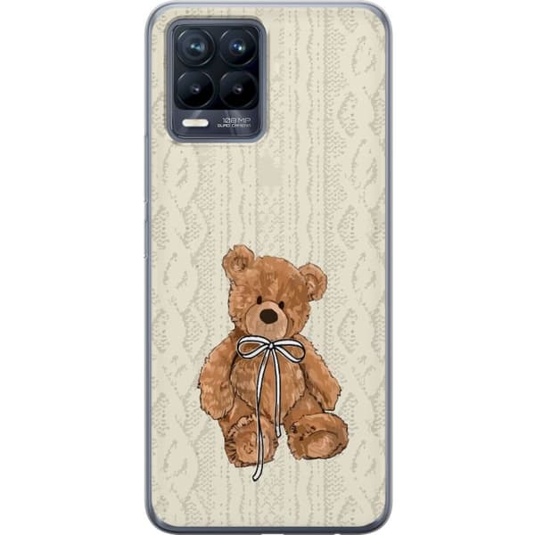Realme 8 Genomskinligt Skal Liten Nalle – klassisk nalle i enkel design