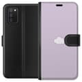 Miniatyrbild 1 av 3: Samsung Galaxy A02s Plånboksfodral Lila Moln – minimalistiskt moln på lila bakgrund