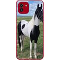 Miniatyrbillede 1 af 3: Samsung Galaxy A03 Gennemsigtig cover Hestemagi - stiliseret hest i en rolig farveskala