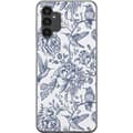 Miniatyrbillede 1 af 3: Samsung Galaxy A04s Gennemsigtig cover Blomster & Fugle - Romantisk Vintage-stil Mønster