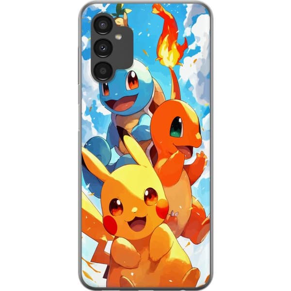 Samsung Galaxy A04s Gjennomsiktig deksel Pocket Creatures - inspirert av Pokémon uten å nevne navnet