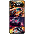 Miniatyrbild 1 av 3: Samsung Galaxy A05 Genomskinligt Skal Rally Fever – fartfyllt motiv med rallybilar