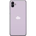 Miniatyrbild 1 av 3: Samsung Galaxy A05 Genomskinligt Skal Lila Moln – minimalistiskt moln på lila bakgrund