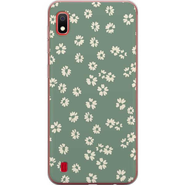 Samsung Galaxy A10 Genomskinligt Skal Blomsterdröm – färgglatt blommönster