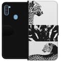 Pikkukuva 1 / 3: Samsung Galaxy A11 Lompakkokotelo Leopard Faces